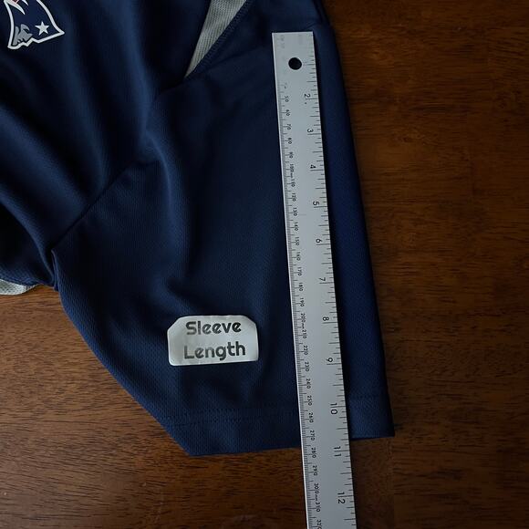 NFL Team Apparel Men's 2XL Patriots Polo Shirt New England Performance Golf TX3 - Picture 7 of 9